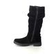 Ricosta Girls Boots - Black suede - 8000802/090 RIANA TEX 80