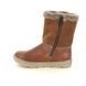 Ricosta Toddler Girls Boots - Tan Leather - 2700502/270 USKY SYMPATEX