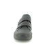 Rieker Velcro Shoes - Black leather - 05350-00 ANTONVELS