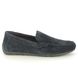 Rieker Slip-on Shoes - Navy suede - 09557-14 BRADY