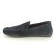 Rieker Slip-on Shoes - Navy suede - 09557-14 BRADY