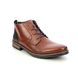 Rieker Chukka Boots - TAN NAVY  - 14605-22 CLARADAM BOOT