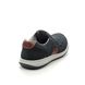 Rieker Slip-on Shoes - Navy leather - 17368-14 BASTILES
