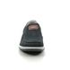 Rieker Slip-on Shoes - Navy leather - 17368-14 BASTILES
