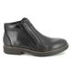 Rieker Winter Boots - Black leather - 33160-00 ROBOOT TEX