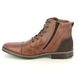 Rieker Boots - Tan Leather  - 33200-24 BRAIN TEX
