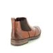Rieker Chelsea Boots - Tan Leather - 34660-24 ADAMCHEL