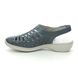 Rieker Closed Toe Sandals - Denim blue - 41355-12 DORSINA