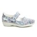 Rieker Mary Jane Shoes - Blue Floral - 413J2-12 DORIBARCS