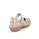 Rieker Mary Jane Shoes - Beige multi - 413J2-60 DORIBARCS