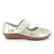 Rieker Comfort Slip On Shoes - Gold - 44875-62 CINDERS