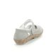 Rieker Mary Jane Shoes - Light Grey Leather - 44885-40 CINDERSI