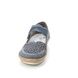Rieker Mary Jane Shoes - Denim leather - 44896-15 CINDERA