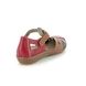 Rieker Closed Toe Sandals - Red multi - 45867-33 MAISMIX