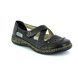 Rieker Comfort Slip On Shoes - Black - 46335-00 DAISBACK