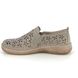 Rieker Comfort Slip On Shoes - Light Taupe Leather - 46453-64 DAISIAGO