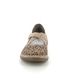Rieker Mary Jane Shoes - Light Taupe Leather - 464H4-62 DAISBEKI