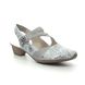 Rieker Mary Jane Shoes - Silver metallic - 49787-90 MIRJAST