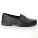Rieker Loafers - Black leather - 51867-00 CAREEN