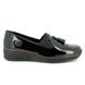 Rieker Comfort Slip On Shoes - Black patent - 53751-00 BOCCILACK