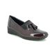 Rieker Comfort Slip On Shoes - Wine patent - 53751-35 BOCCILACK