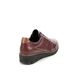 Rieker Comfort Slip On Shoes - Wine - 53756-35 BOCCIVINO