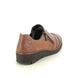 Rieker Comfort Slip On Shoes - Tan Leather - 53761-24 BOCCITU