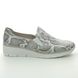 Rieker Comfort Slip On Shoes - Grey Snake - 53766-40 BOCCIAGO