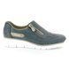 Rieker Comfort Slip On Shoes - Blue - 53773-12 BOCCIZIP
