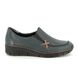 Rieker Comfort Slip On Shoes - Navy - 53783-14 BOCCICRO