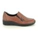 Rieker Comfort Slip On Shoes - Tan Leather - 53783-22 BOCCICRO