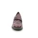 Rieker Comfort Slip On Shoes - Wine - 537C0-35 BOCCISVEL