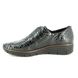 Rieker Comfort Slip On Shoes - Black croc - 537C5-45 BOCCIDORVEL