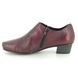Rieker Shoe-boots - Wine leather - 53870-35 MIROTT