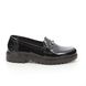 Rieker Comfort Slip On Shoes - Black patent - 54862-00 PORTCRISSY