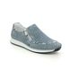Rieker Comfort Slip On Shoes - Denim blue - 56075-10 BRUNALFA