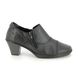 Rieker Shoe-boots - Black leather - 57173-02 ADDICAP