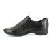 Rieker Comfort Slip On Shoes - Black - 58353-00 DORWIN