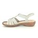 Rieker Comfortable Sandals - Light Grey - 60800-40 REGICHIME