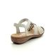 Rieker Comfortable Sandals - Off White - 60800-80 REGICHIME