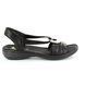 Rieker Comfortable Sandals - Black - 60823-01 REGINELDI
