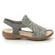 Rieker Comfortable Sandals - Zebra print - 60840-42 REGIKO