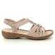 Rieker Comfortable Sandals - Rose - 60855-31 REGINAMO