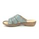 Rieker Comfortable Sandals - Denim Tan - 60876-12 REGIZIG