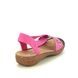 Rieker Comfortable Sandals - Fuchsia - 608B9-31 REGINELDA