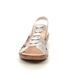 Rieker Comfortable Sandals - Light Gold - 62850-90 REGING