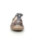Rieker Comfortable Sandals - Navy Tan - 62857-14 REGILINOS