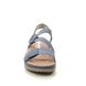 Rieker Comfortable Sandals - Denim blue - 64870-14 REEFLATER