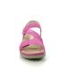 Rieker Comfortable Sandals - Fuchsia - 64870-31 REEFLATER
