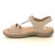 Rieker Comfortable Sandals - Beige - 64870-62 REEFLATER